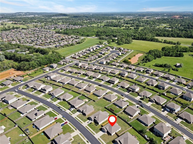 2405 Maplewood Ave, Lowell, AR 72745 - view of property location with nearby suburban area