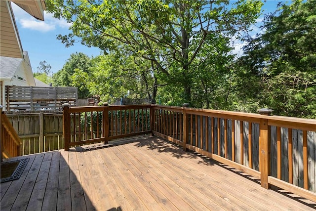 603 Highland Ct, Siloam Springs, AR 72761 - view of wooden terrace