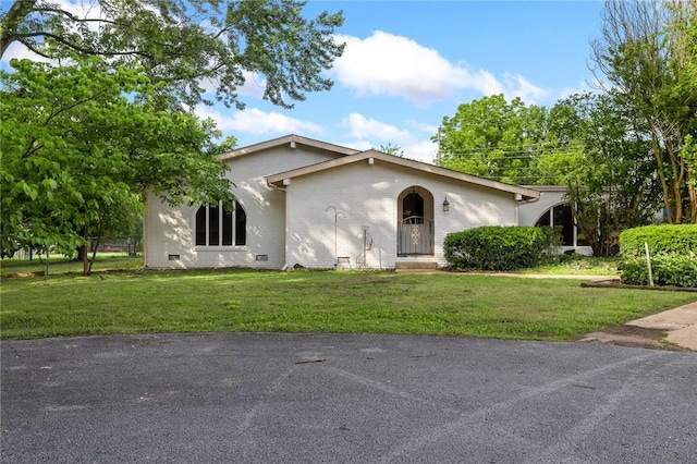 3916 O Street Ter, Harrison, AR 72601 - view of front of property featuring a front yard and brick siding