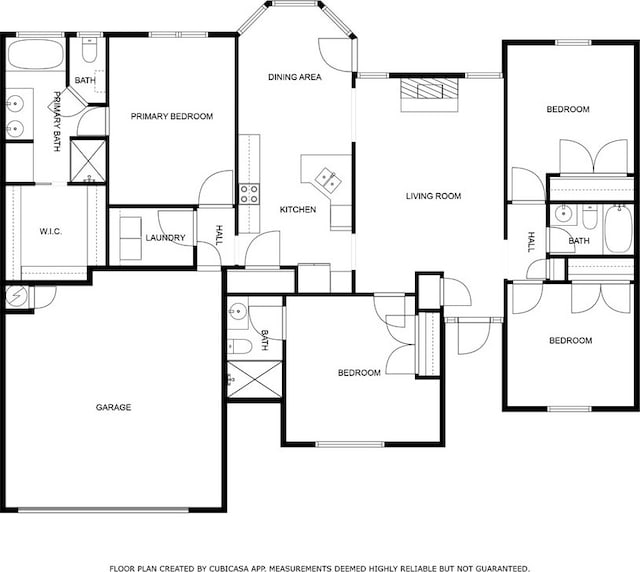 4007 W Song Bird Pl, Fayetteville, AR 72704 - floor plan / room layout