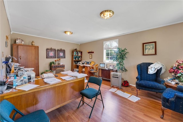1480 Dallas St, Gravette, AR 72736 - office space featuring wood finished floors and ornamental molding