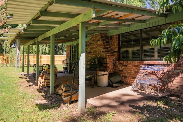1125 E Elm St, Fayetteville, AR 72703 - view of patio / terrace