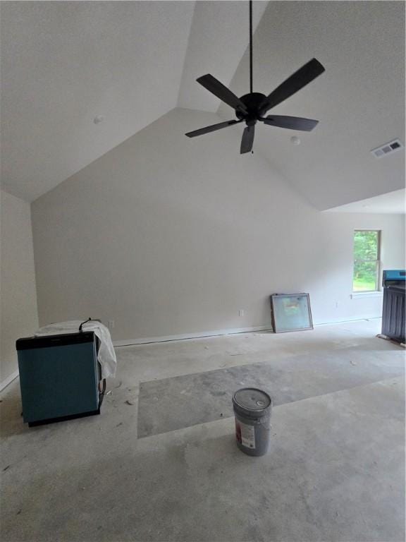 3 Drem Cir, Bella Vista, AR 72715 - interior space with a ceiling fan and baseboards