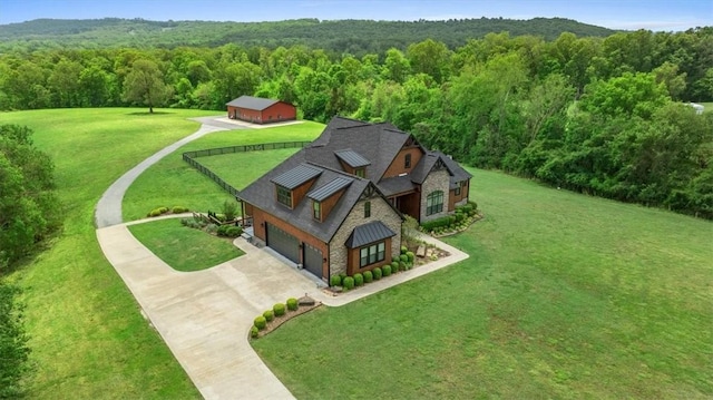 1699 E Bowen Blvd, Fayetteville, AR 72703 - aerial view of property and surrounding area with a forest