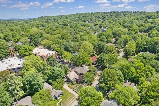 324 E Sutton St, Fayetteville, AR 72701 - aerial view of a heavily wooded area