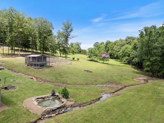 3139 Madison Unit 2405, Huntsville, AR 72740 - view of grassy yard with view of scattered trees