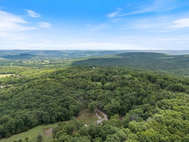 3139 Madison Unit 2405, Huntsville, AR 72740 - bird's eye view of a forest and a mountain backdrop