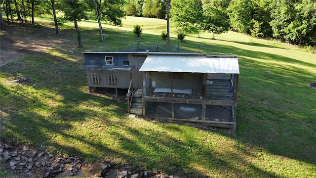 3139 Madison Unit 2405, Huntsville, AR 72740 - view of green lawn with exterior structure