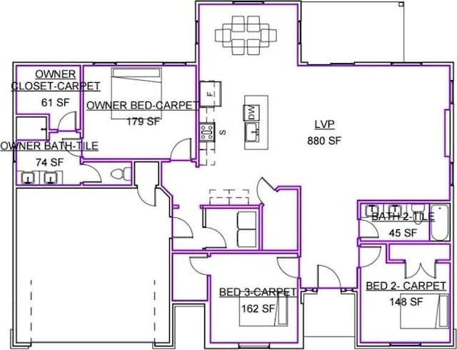 7 Julletta Cir, Bella Vista, AR 72715 - home floor plan