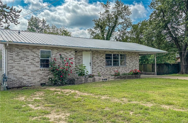 403 N Arch Ave, Green Forest, AR 72638 - ranch-style house with metal roof