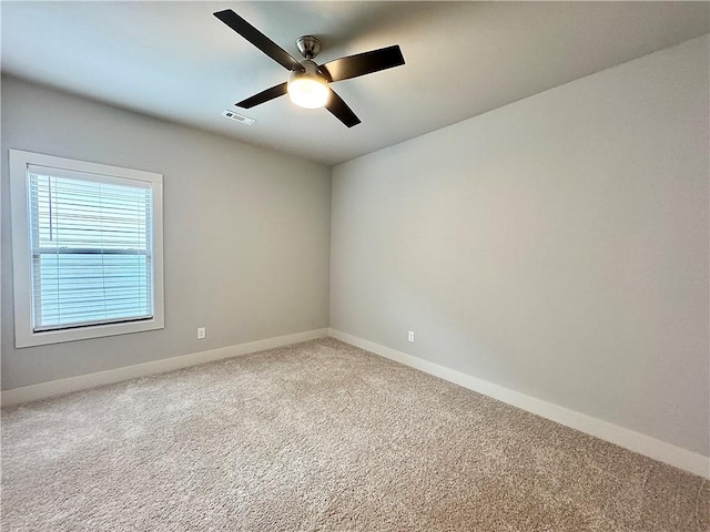903 NE Heights Ln, Bentonville, AR 72712 - carpeted empty room with baseboards and ceiling fan