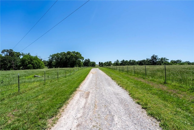 15071 Crossover Rd, Gravette, AR 72736 - view of dirt / gravel road with a view of rural / pastoral area
