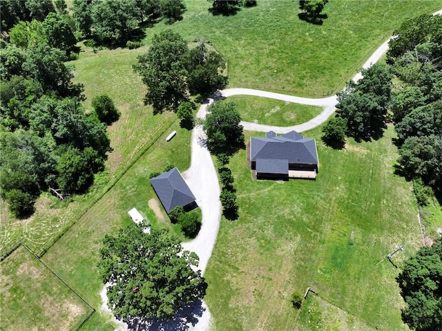 15071 Crossover Rd, Gravette, AR 72736 - drone / aerial view