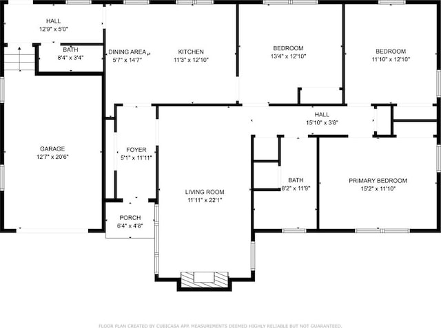 713 Young St, Springdale, AR 72764 - home floor plan