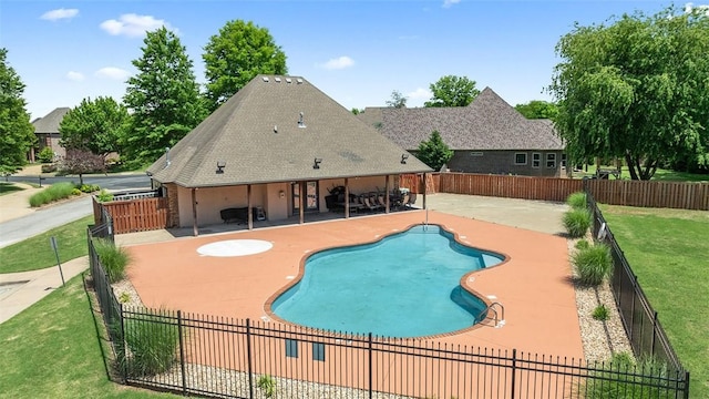 1051 Thornridge Rd, Bentonville, AR 72713 - view of swimming pool featuring a patio area