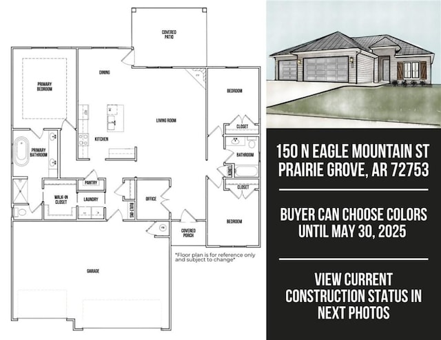 150 N Eagle Mountain St, Prairie Grove, AR 72753 - photo 2