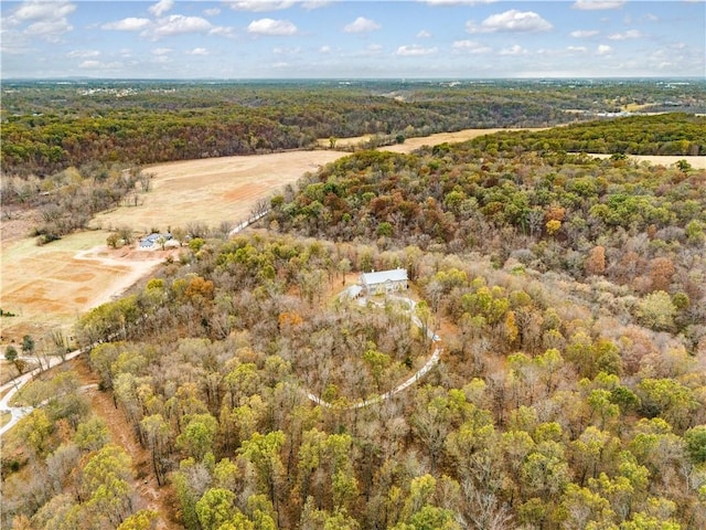 10760 Sugar Creek Rd, Bentonville, AR 72751 - aerial view of a forest