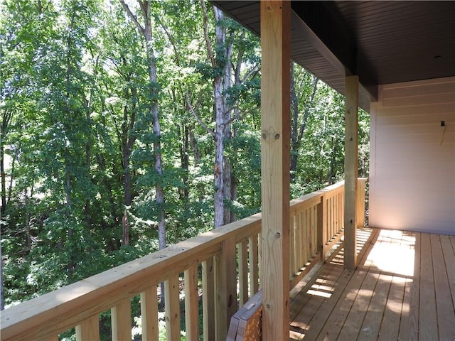 6 Marionet Cir, Bella Vista, AR 72714 - view of wooden deck
