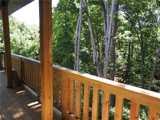 6 Marionet Cir, Bella Vista, AR 72714 - view of deck