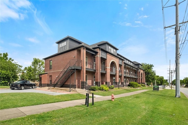 1115 N Leverett Ave Unit 102, Fayetteville, AR 72703 - view of property with stairs