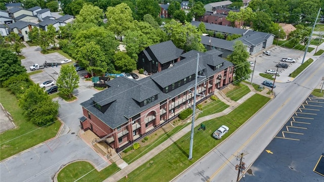 1115 N Leverett Ave Unit 102, Fayetteville, AR 72703 - drone / aerial view