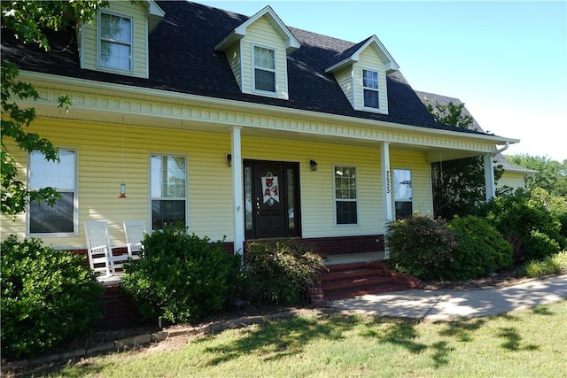 2655 S Elmira Ave, Russellville, AR 72802 - new england style home with covered porch and roof with shingles