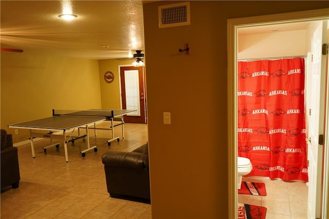 2655 S Elmira Ave, Russellville, AR 72802 - game room with ceiling fan, recessed lighting, and baseboards