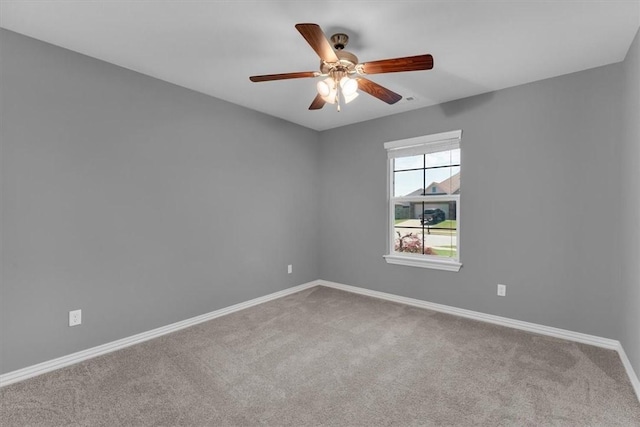 7326 Drury Ave, Springdale, AR 72762 - unfurnished room featuring carpet, ceiling fan, and baseboards