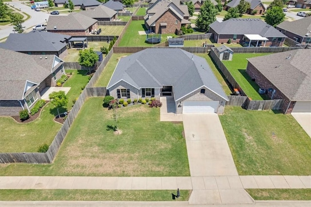 7326 Drury Ave, Springdale, AR 72762 - aerial perspective of suburban area