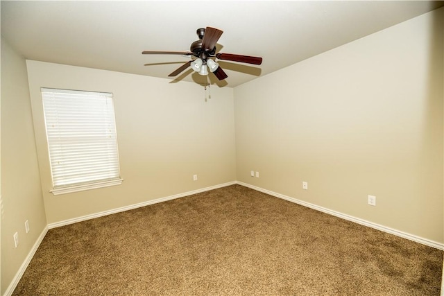 904 SW Caprington St, Bentonville, AR 72712 - empty room with dark colored carpet, ceiling fan, and baseboards