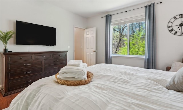 9193 Grimes Dr, Rogers, AR 72756 - bedroom with wood finished floors