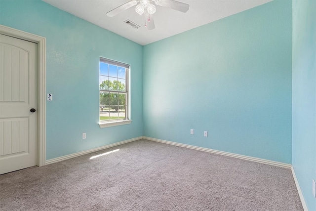 11029 Coleman Ct, Farmington, AR 72730 - empty room with carpet flooring, ceiling fan, and baseboards