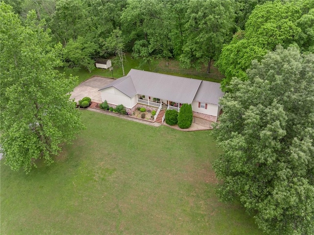 1525 Meadow Ct, Green Forest, AR 72638 - aerial view of property and surrounding area