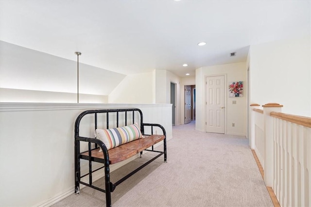 1325 Avery Pl, Siloam Springs, AR 72761 - corridor with light colored carpet and recessed lighting