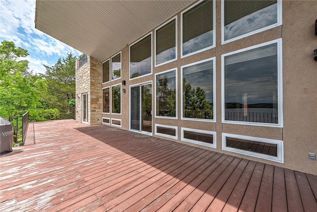 289 County Road 1521, Eureka Springs, AR 72632 - view of deck