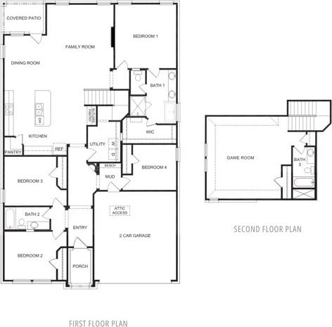 2991 N Grey Squirrel Dr, Fayetteville, AR 72704 - home floor plan