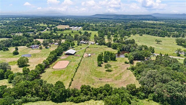 12088 State Highway 28, Dardanelle, AR 72834 - aerial view of a mountain backdrop
