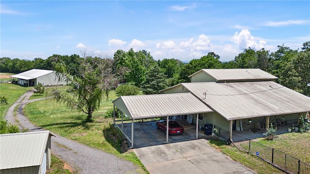 12088 State Highway 28, Dardanelle, AR 72834 - view from above of property