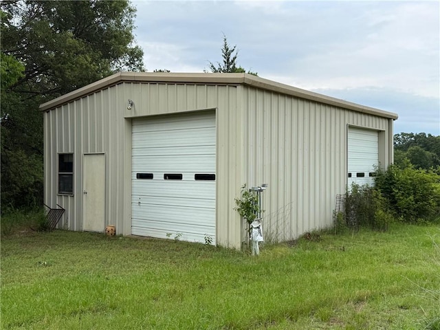 12088 State Highway 28, Dardanelle, AR 72834 - view of detached garage