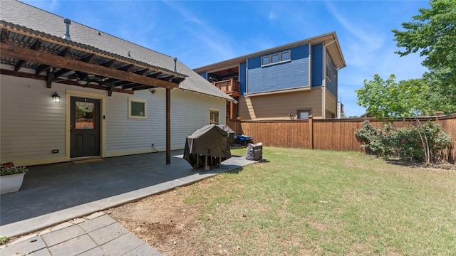 1806 Best Friend Ln, Fayetteville, AR 72704 - view of yard with a patio