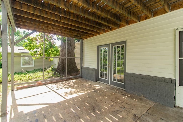 1103 NW 10th St, Bentonville, AR 72712 - view of patio / terrace with french doors