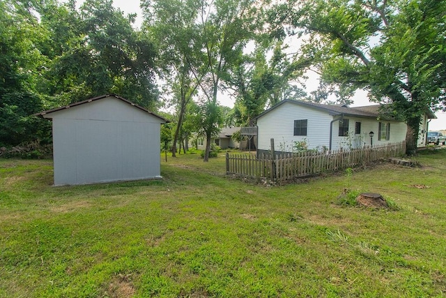 1103 NW 10th St, Bentonville, AR 72712 - view of yard with a storage shed
