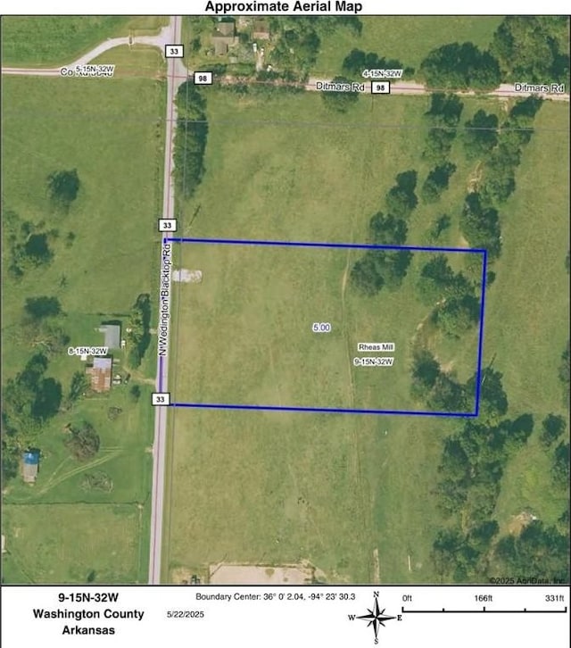 5ACRES 001-08488-000 Wedington Blacktop Rd, Prairie Grove, AR 72753