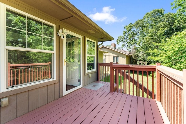 4 Wincanton Ln, Bella Vista, AR 72715 - view of wooden terrace