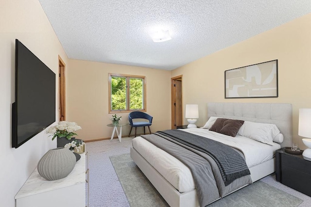 4 Wincanton Ln, Bella Vista, AR 72715 - bedroom featuring carpet floors, a textured ceiling, and baseboards