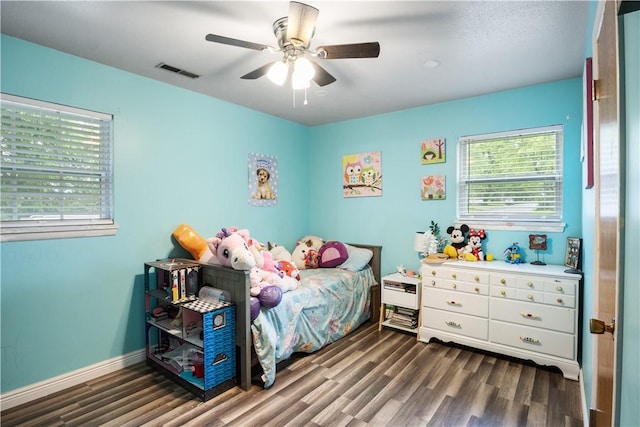 309 Sanders Ave, Springdale, AR 72764 - bedroom with wood finished floors and a ceiling fan
