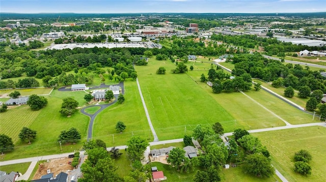 605 SW O St, Bentonville, AR 72712 - bird's eye view of a tree filled landscape