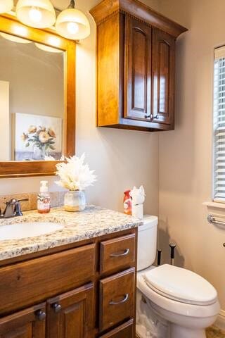 10211 Lydia Ln, Danville, AR 72833 - bathroom featuring toilet and vanity