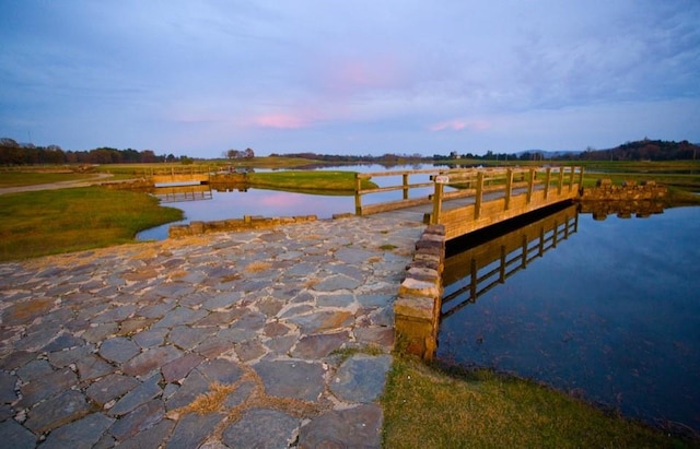 10211 Lydia Ln, Danville, AR 72833 - dock area featuring a water view
