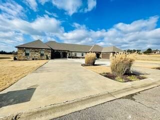 10211 Lydia Ln, Danville, AR 72833 - view of front of house with concrete driveway